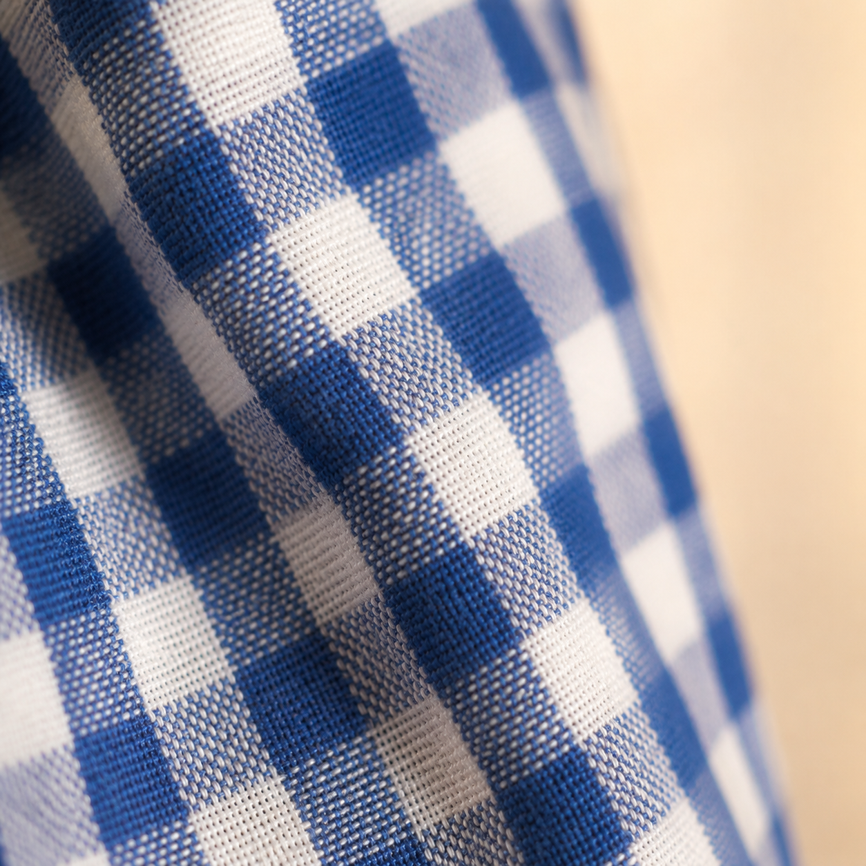 Vivia Gingham Maxi — Fabric