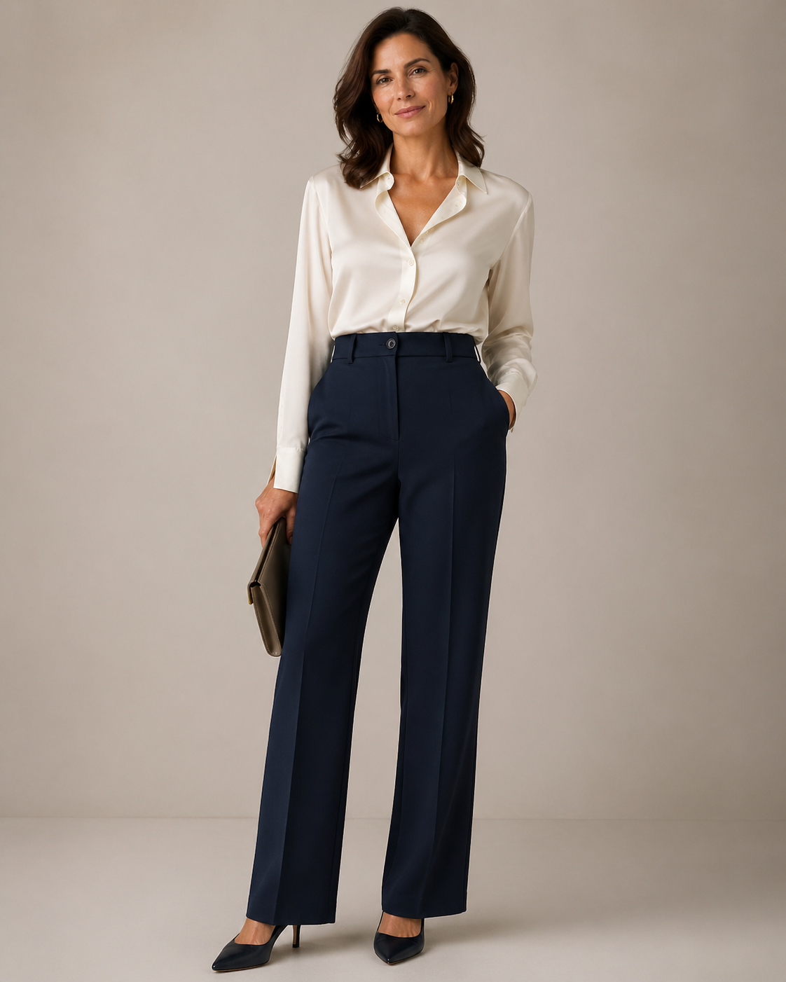 p1 all day trouser navy