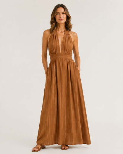 Vivia Riviera Maxi — Brown Model