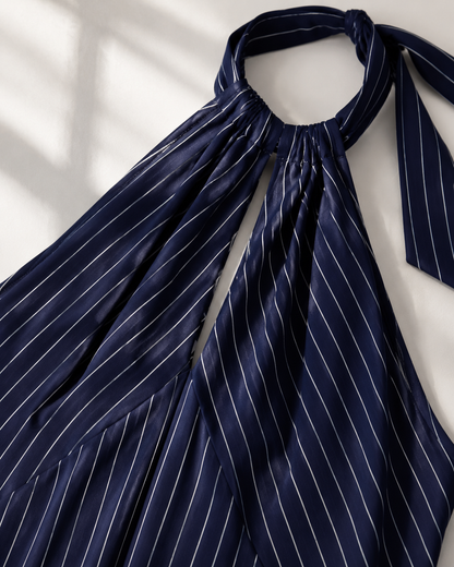 Vivia Riviera Maxi — Navy Detail