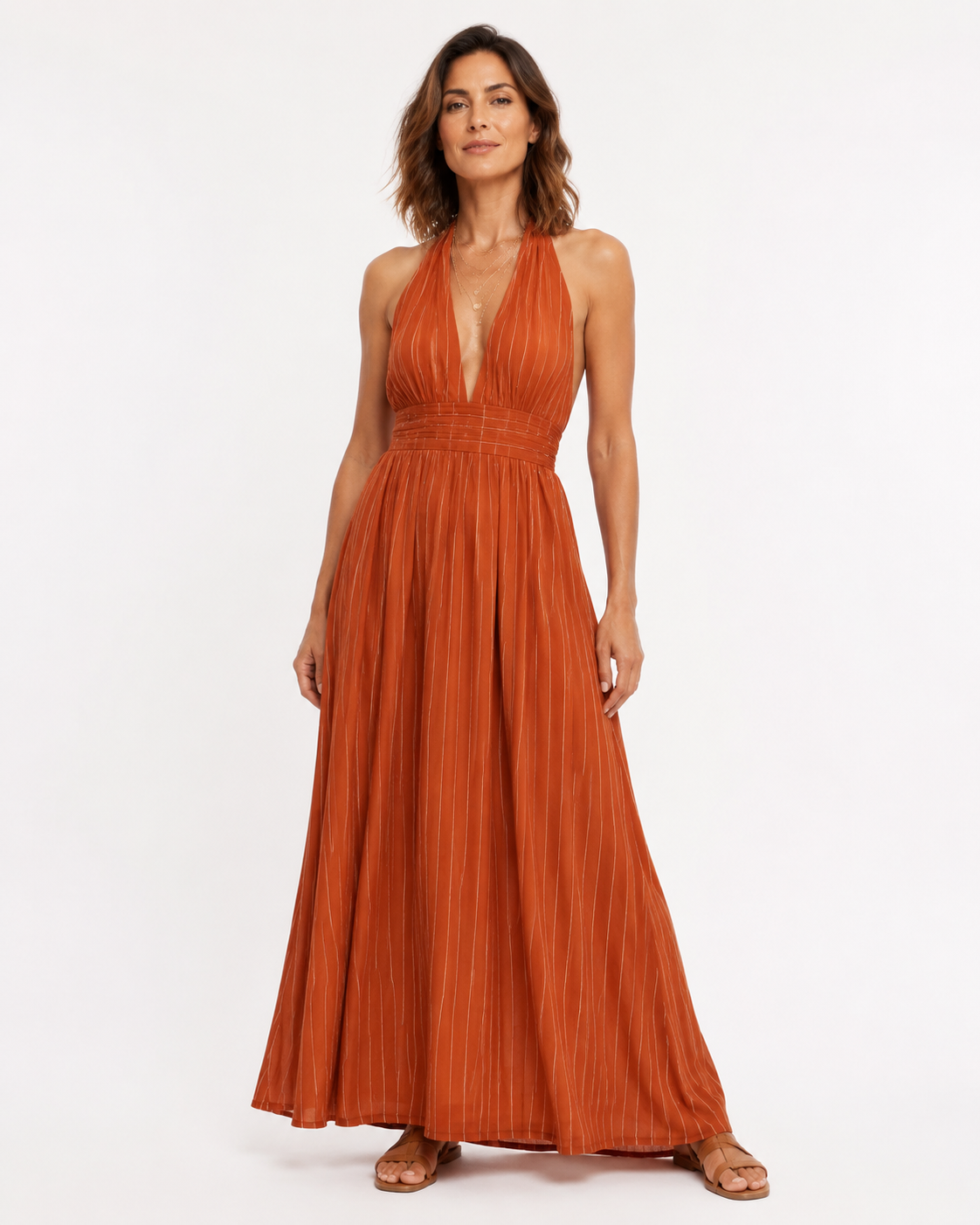 Vivia Riviera Maxi — Orange Model