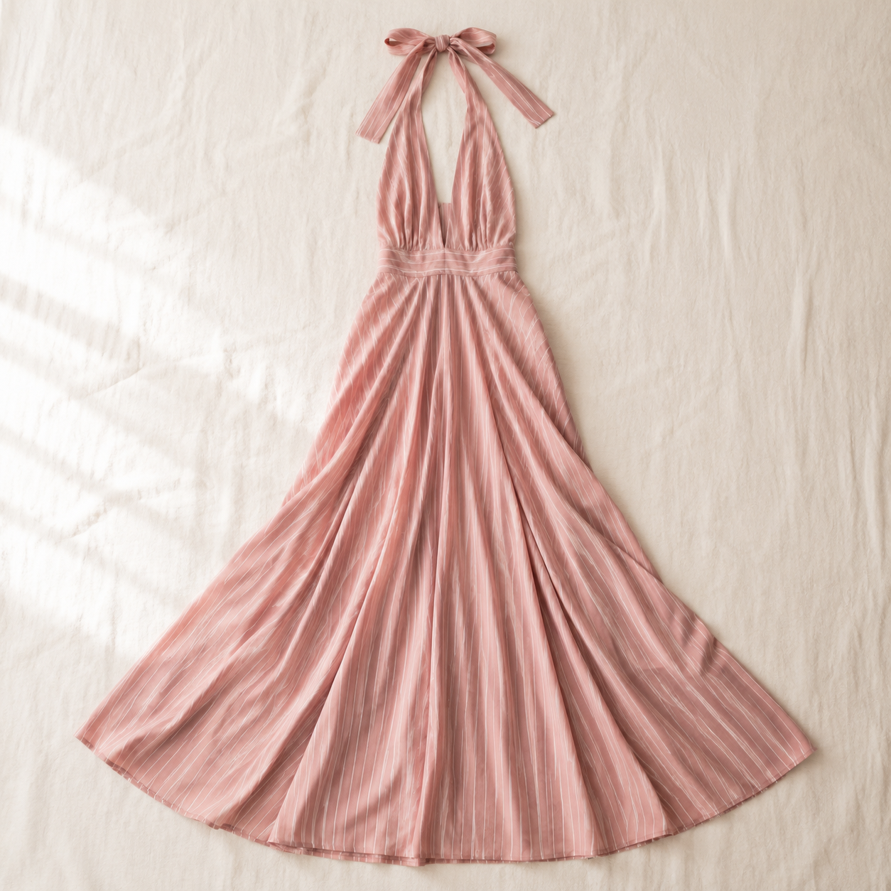 Vivia Riviera Maxi — Pink Flatlay