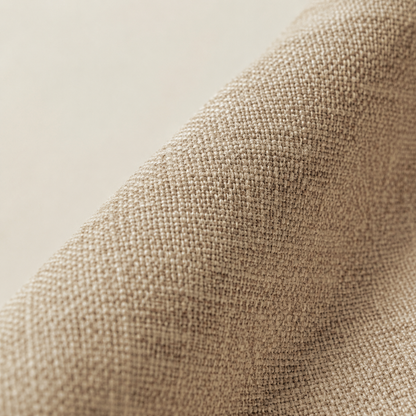 Vivia All-Day Trouser — premium linen fabric texture close-up